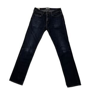 Abercrombie & Fitch | Men’s 32 x 36 Slim Straight Jeans, Dark Wash | Y2K 2000’s